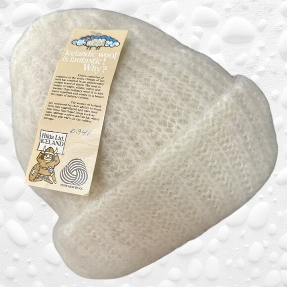 🧢 Hilda Ltd. Iceland Pure Wool Ladies Beanie/Toque Knitted Hat 🧢 - Picture 7 of 7